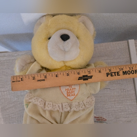 Chosun Heart To Heart Vintage Yellow Teddy Bear Pajamas Heart Stuffed Plush Coll - Picture 9 of 9